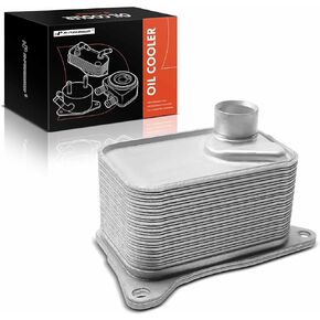 A-Premium Engine Oil Cooler Compatible with Audi A3 15-19 A4 17-19 A6 TT Quattro 2016-2018 S3