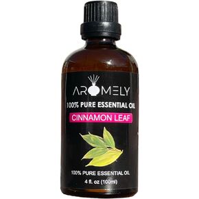 زيت أوراق القرفة العطري، زيت قرفة نقي وطبيعي 100% عالي الجودة، مثالي للعلاج بالروائح والاسترخاء - 100 مل in Kuwait