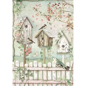 STAMPERIA INTERNATIONAL, KFT RICE PAPER PACK A4 NESTS