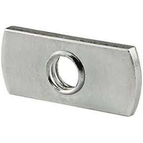 8020, 3785, 10 Series Steel 1/4-20 Centered Slide in Economy T Nuts Hardware Nuts for 1" 10 Series Aluminum Extrusions 80/20 (25 Pack)