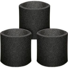 Fette Filter - CMXZVBE38765 Wet/Dry Vac Foam Sleeve Wet Filter Compatible with CRAFTSMAN CMXZVBE38765 fits most Shop Vac brand vacs and can be used for wet pick-ups only. Pack of 3