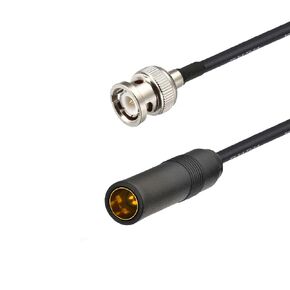 SMA Male to AM/FM Female Adapter RG174 Coax Cable 12 inches Pigtail Jumper RF coaxial Cable for Radio Antenna
