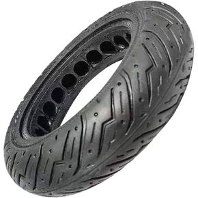 Scooter Tires,Scooter Tire Honeycomb Design，highway tread pattern，10In Rubber Rubber Solid Tire,Scooter tire Replacement