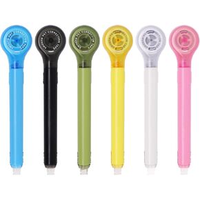 6 قطع من أقلام التصحيح، أقلام تصحيح بيضاء اللون، أقلام تصحيح سحب وسحب، 6 ألوان شريط أبيض للمكتب المدرسي in Kuwait