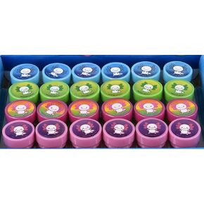 Axolotl Stampers | 24 Pc - Plastic Toy Stamps Stationary Favors - 1.4 Inches