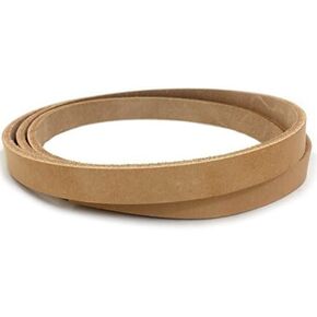 SLC Vegetable Tanned Leather Belt Blank (1/2" x 50") Strip 8/9 Ounce Full-Grain Import Leather Strip