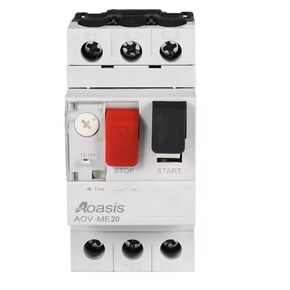 AOV-ME20 | Disyuntor para Motor 13A-18A | Guardamotor 220v | botón de arranque Manual del Motor| AC 50/60Hz 690V | montaje en riel DIN | Protección del Motor | protección térmica magnética