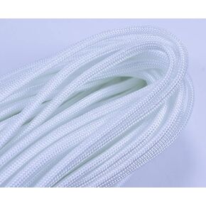 Coreless Flat 550 Paracord - Also Known As 650 Coreless - No Inner Strands, Flat Braid - Acid Brown 100 Foot Bundle