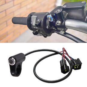 Headlight Switch Fit for Sur-Ron Ultra Bee, Waterproof Handlebar Switch Light On/Off Switch, Aluminum Plug and Play Switch for Sur Ron, Help Save Battery
