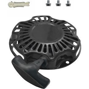 YAMAKATO Pull Start Recoil Starter for Honda 28400-Z0D-V04ZA (GX100) Generator 100cc 97cc 98cc 99cc Baja Doodle Bug Dirt Bug Blitz Racer Trail Bike Black
