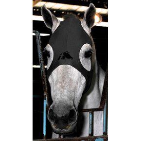 Liquid Titanium Therapeutic Horse Mask - Medium - Black