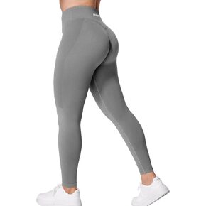 YEOREO V Waist Workout Leggings for Women Butt Lifting Scrunch Gym Leggings Amplify Seamless Yoga Pants
