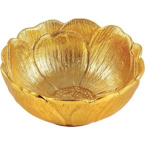 Elegance Gold Lotus Bowl, 4.75"