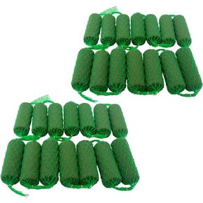 [ 28 Pack] 20 Ft Floral Foam Garland for Flowers,Arch Door Flower Sponge Blocks Kit,Absorption Fresh Flower Holder,Green Wet Dry Foam Arrangement Bricks for Wedding