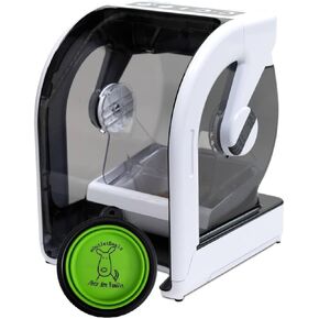Closer Pets MiBowl® Microchip Automatic Pet Feeder for Cats & Small Dogs - Auto-Opening - Enclosed Design (CP500) - Includes eOutletDeals Travel Bowl