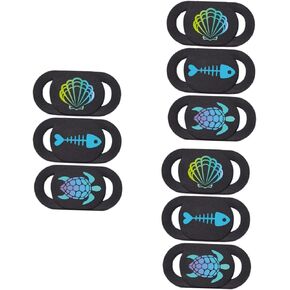 9 Pcs Camera Cover Camera Privacy Slider Webcam Cover for Laptop Ultra Thin Laptop Phone Camera Tablet Laptop Camera Slider Slim Laptop Camera Shield Cover Abs Lens Computer