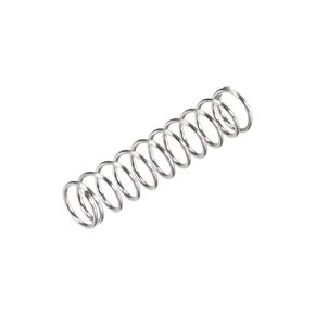 uxcell Compression Spring,304 Stainless Steel,5mm OD,0.5mm Wire Size,16.5mm Compressed Length,30mm Free Length,7.8N Load Capacity,Silver Tone,20pcs