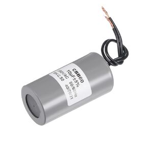 MECCANIXITY CBB60 Run Capacitor 10uF 250V AC 2 Wires 50/60Hz Cylinder Motor Running Capacitor 73x38mm for Air Compressor Water Pump