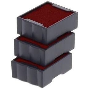 Trodat Replacement Ink Cartridge 6/4921 - Pack of 3 Color red