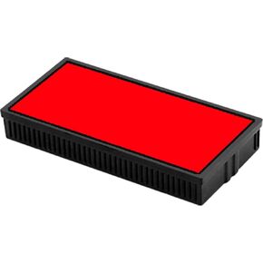 Self Inking Rubber Stamp Ink-Pads-Replacement for Bertiveny Self Inking Stamps,Red Replacement Ink-Pads Small Size 9/16" x 1-1/2",Red Ink(One Piece) in Kuwait