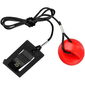 Ubrand Treadmill Universal Magnet Safety Key for All NordicTrack, Proform, Image, Weslo, Reebok, Epic, Golds Gym, Freemotion, and Healthrider Treadmills (Black)