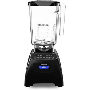 Blendtec Classic 575 Blender - WildSide+ Jar (90 oz) - Professional-Grade Power - Self-Cleaning - 4 Pre-programmed Cycles - 5-Speeds - Black