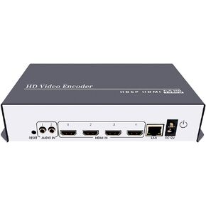 iseevy 4ch 1080P 2ch 4K H.265 H.264 HDMI Video Encoder IPTV Encoder for IPTV Live Stream Broadcast Support RTMP RTMPS SRT RTSP UDP RTP HTTP FLV HLS TS Protocols and Live Platforms