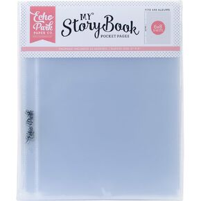 Echo Park Paper Company 25 Pack Designer Pocket 6 x 8 Page - 6 x 8 Pocket