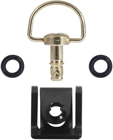 MOTO4U Motorcycle Quick Release Race Fasteners 1/4 Turn 14mm D-Ring Length in Chrome Black(10 Pack) in Saudi Arabia
