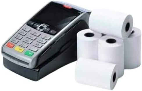 2-1/4 X 85 ورق حراري Verifone Vx520 Ingenico ICT220 ICT250 FD400، 20 لفة خالية من مادة BPA من شارما in Kuwait