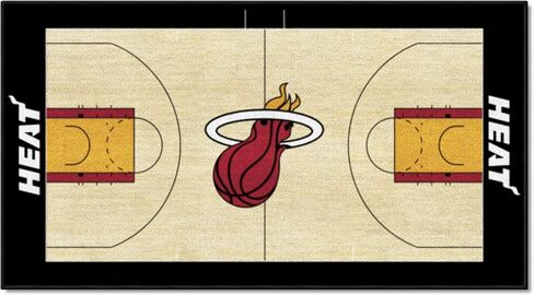 Fanmats 9493 NBA Miami Heat Nylon Court Runner 24 Inch x 44 Inch in Saudi Arabia