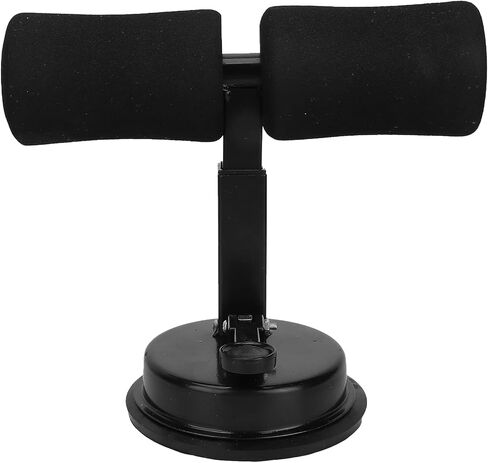 جهاز مساعد الجلوس، مدرب البطن المنزلي مع كوب الشفط، قضيب الجلوس القابل للتعديل مع حامل قدم الجلوس، معدات تمرين للتمرين، اللياقة البدنية، تشكيل الجسم، التدريب الأساسي in Kuwait