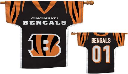 NFL Cincinnati Bengals Jersey Banner (34-by-30-Inch/2-Sided) in Saudi Arabia