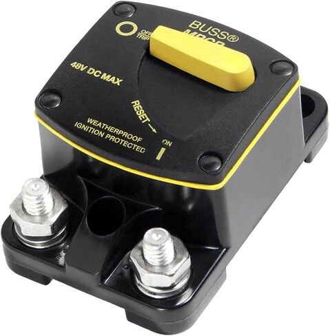 Bussmann CB187F-60 قاطع دائرة مقاوم للطقس البحري عالي الأمبير من النوع III (60 أمبير)، حزمة واحدة in Kuwait