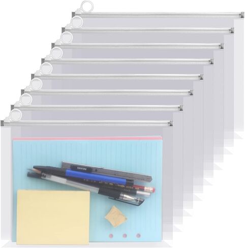 CiCiKiea File Folder, PU Leather A4 Document Holder File Organizer Filing Envelope Expanding Portfolio Storage Case Tablet Sleeve with Magnetic Snap Closure, Blue in Saudi Arabia