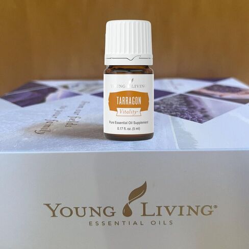 Young Living - Tarragon Vitality Essential Oil 5 ml | Antioxidant Supplement | Digestive Support & Cleansing Properties | Seasoning for Fish, Meat, & Licorice-Like Flavor in Saudi Arabia