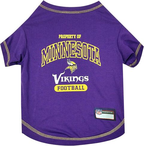 Pets First Minnesota Vikings T-Shirt, X-Small in Saudi Arabia