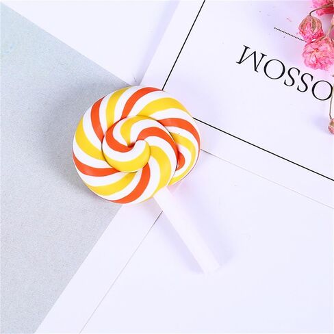 100pcs Slime Charms Resin Fake Candy Lollipop Charms Kawaii Cute Set Mixed Assorted Sweets Flatback Slime Beads Making Supplies for DIY Craft Making and Ornament Scrapbooking in Kuwait