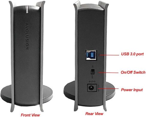 محرك الأقراص الصلبة الخارجي للألعاب Avolusion PRO-5X Series 2 تيرابايت USB 3.0 لوحدة تحكم ألعاب PS5 (رمادي) - ضمان لمدة عامين in Kuwait