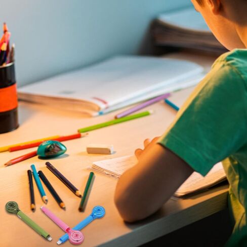 6 قطع من أقلام التصحيح، أقلام تصحيح بيضاء اللون، أقلام تصحيح سحب وسحب، 6 ألوان شريط أبيض للمكتب المدرسي in Kuwait