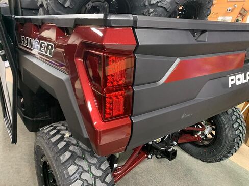 MCSADVENTURES مجموعة أدوات التوصيل والتشغيل لإشارة الانعطاف لعام 2018+ Polaris Ranger 1000: مع مصابيح أنبوبية متسلسلة LED أمامية (بدون قرن، مفتاح هزاز) in Kuwait