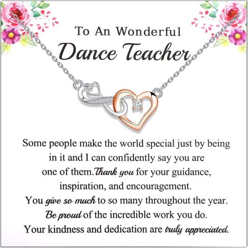 WSNANG قلادة مدرس الرقص هدايا الراقصين مجوهرات الرقص معلم الرقص الراقص هدية شكرًا لك على هدية مدربي الرقص in Saudi Arabia