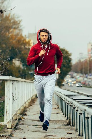 Cotton Folks | Mens Joggers Sweatpants | Slim Fit | Workout Gym Lounging | CF U Comfies - Designed in California in Saudi Arabia