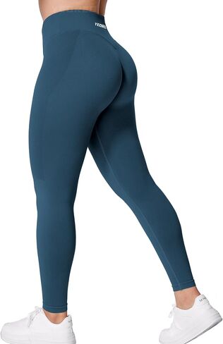 YEOREO V Waist Workout Leggings for Women Butt Lifting Scrunch Gym Leggings Amplify Seamless Yoga Pants in Saudi Arabia