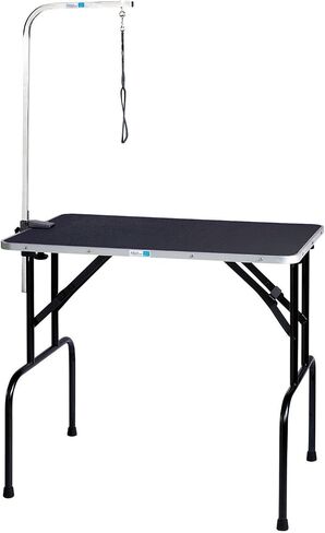 Pet Edge Master Equipment Heavy Duty Grooming Table with Arm – Easy to Clean Grooming Table for Animals up to 220 Pounds in Saudi Arabia