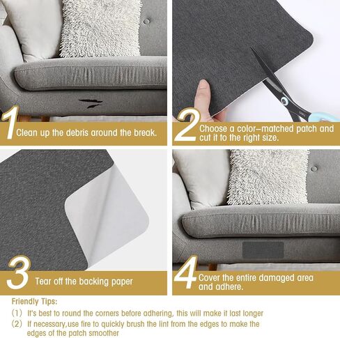 2pcs Iron On Patches for Clothes Jeans Beige Canvas Fabric Linen Adhesive Patch Repair Kit Repair Tape Vinyl Patch Kit for Sofa Tent Trampoline Boat Seats Car Upholstery Carpet Patio Chair Decor DIY in Saudi Arabia