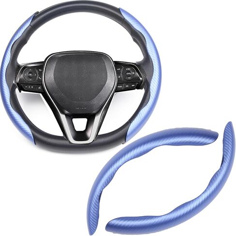 Steering Wheel Cover, Wood Grain Steering Wheel Cover, Car Wheel Cover for Men/Women, Universal Fit for 99% Car Steering Wheel,Steering Wheel Accessories (Wood Grain-Brown) in Kuwait