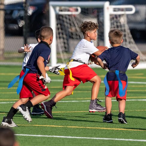 أحزمة كرة قدم العلم للشباب والكبار والأطفال، مجموعة كرة قدم ثلاثية العلم، 10 لاعبين in Kuwait