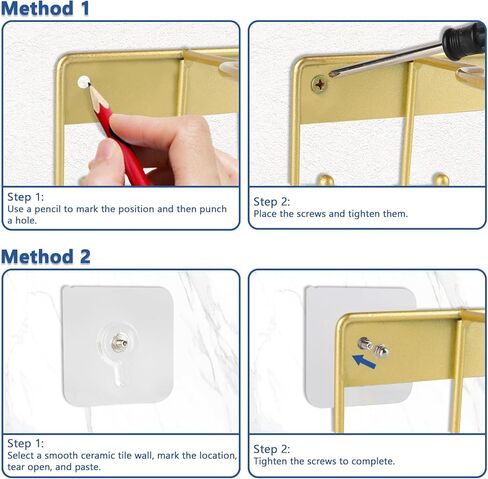 Basketball Holder, Ball Holder Wall Mount Organizer Room Decoration for Basketball, Volleyball, Football Wall Mount Gold-2PCS in Kuwait