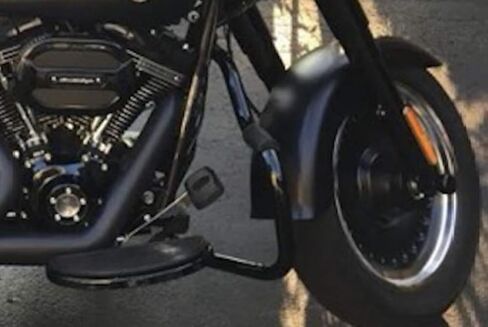 قضبان حماية المحرك للشوارب السريعة، قضبان التصادم لدراجة Harley Davidson Heritage Softail FatBoy Springer Classic Deluxe Fat Boy S القابلة للتحويل CVO Cross Bones Slim Years 2000-2017 مساند القدم RF أسود 49440-10 in Kuwait